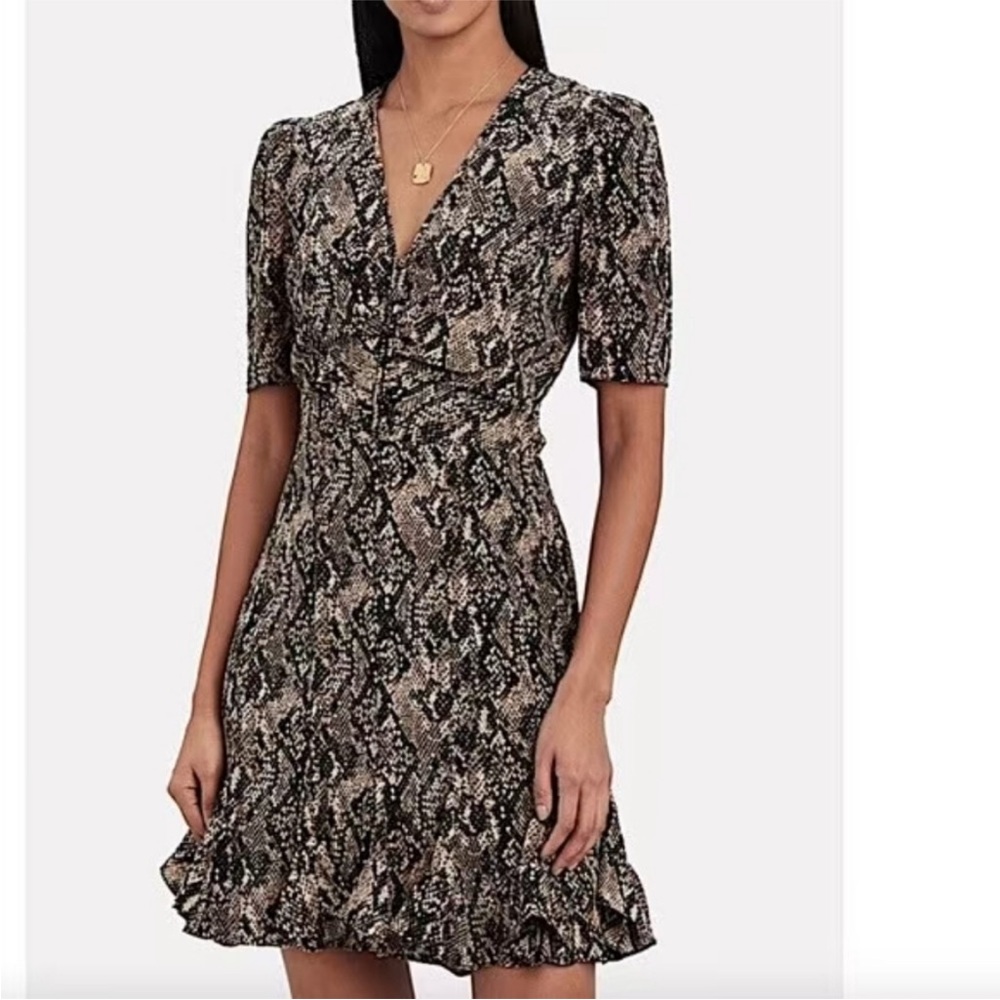 Veronica Beard Ruffled Mini Dress - Picture 7 of 9